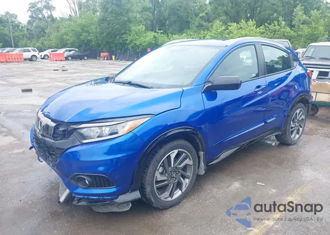 2019 Honda Hr-V Sport from USA, damaged, VIN 3CZRU6H14KG701144